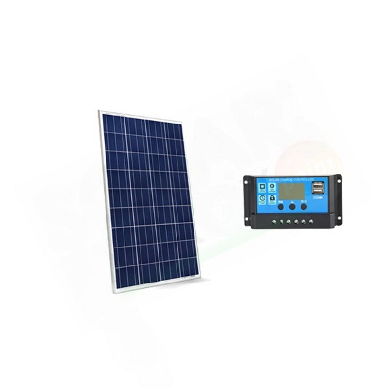 Solar-Kit 10-W-12-V-CAMPER-SOLAR-KIT – 10-W-PHOTOVOLTAIKMODUL UND 10-A-PWM-REGLER