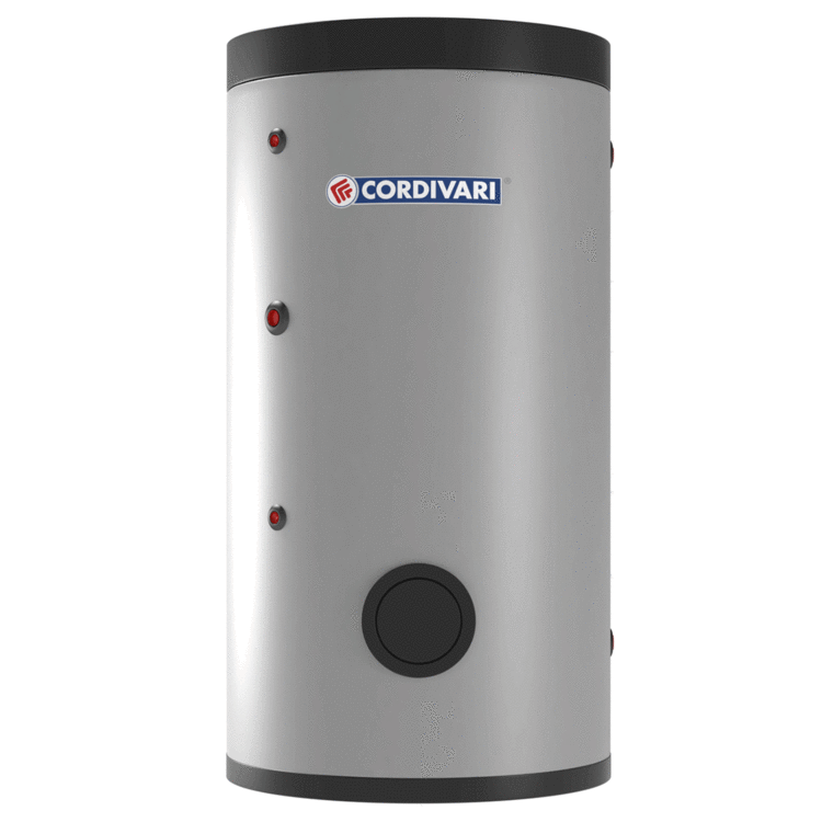 Bollitore ACS Cordivari BOLLY 1 ST FB WB Kessel mit festem Wärmetauscher 500 Liter