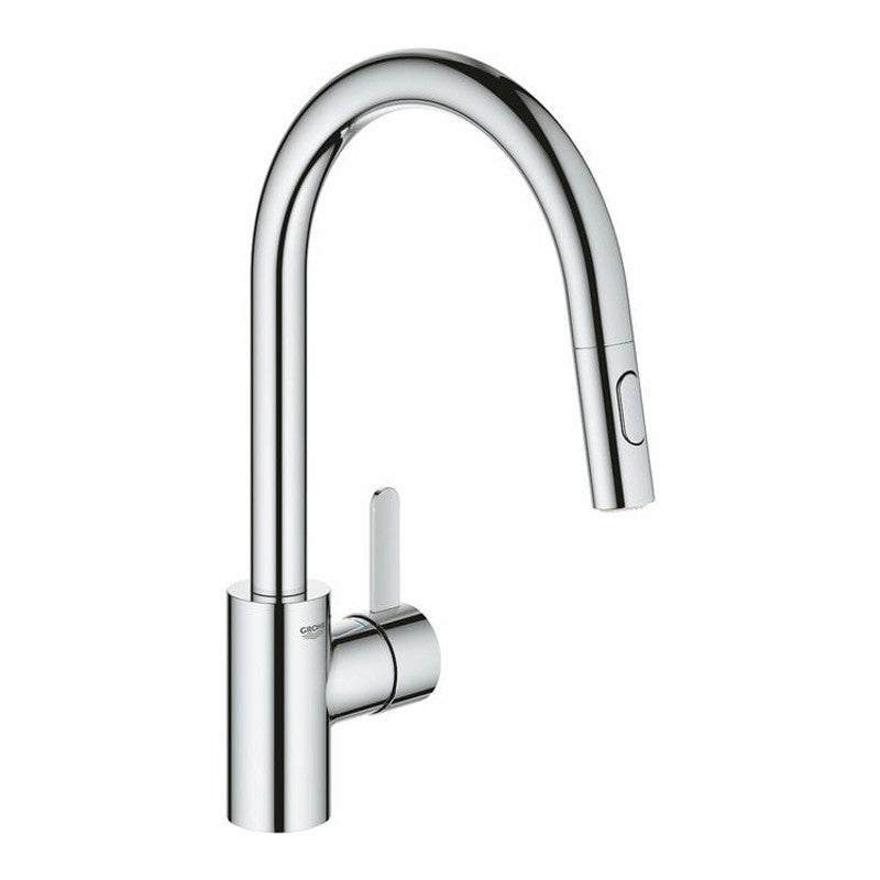 Sma Grohe Eurosmart Cosmopolitan Einhand-Spültischmischer mit ausziehbarer Handbrause