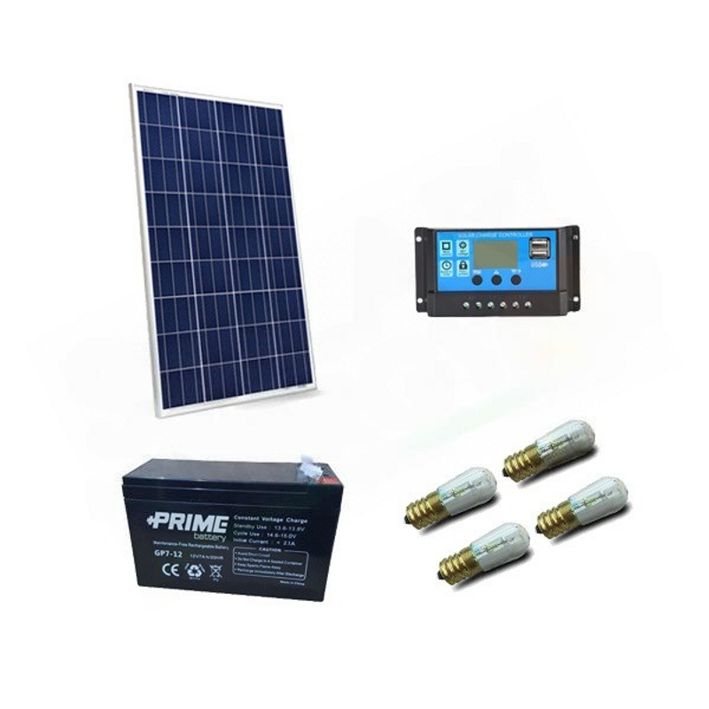 Solar-Kit SOLAR-VOTIVE-KIT 10 W LED-PHOTOVOLTAIK-PANEL