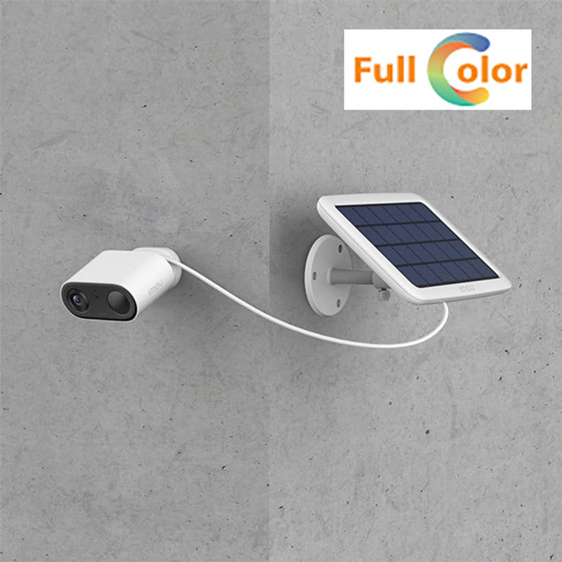 Imou CellGo Vollfarb-Kit Bullet-Kamera 2K Wi-Fi 3MP 2,8 mm IR-Akku + Solar