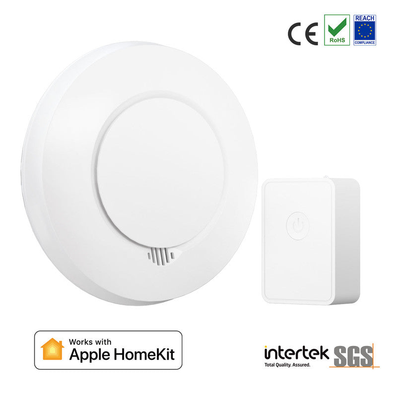 Sma Meross KIT Smart RF Rauchmelder + WLAN-Hub [EN 14604] – Apple HomeKit