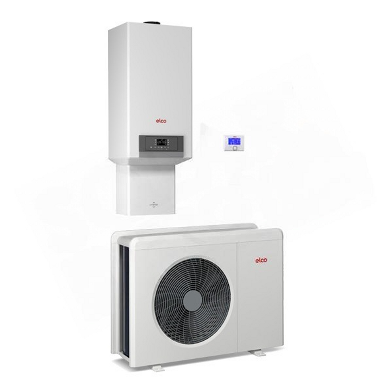 ELCO AEROTOP HYBRID MINI MONO 05.2 UND COMBI 30.3 – HYBRID-WÄRMEPUMPENSYSTEM