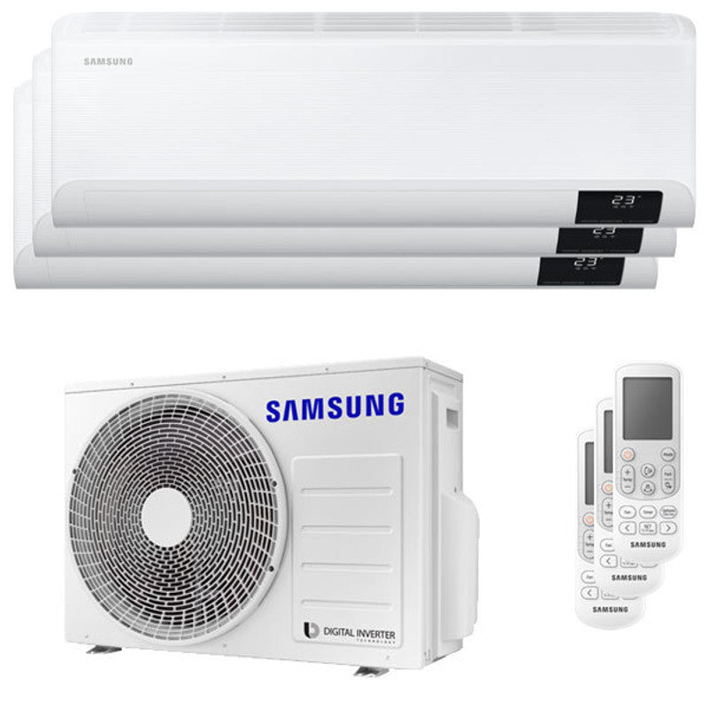 Samsung Cebu Wi-Fi-Klimaanlage Test Split 7000+7000+12000 BTU Inverter A++ w