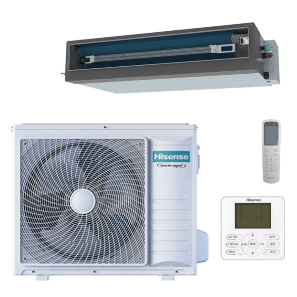 Hisense Kanalklimaanlage ADT 36000 BTU R32 Super Inverter A++