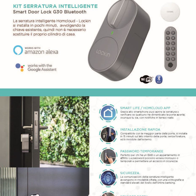 Sma A4-Flyer – Intelligentes Türschloss G30