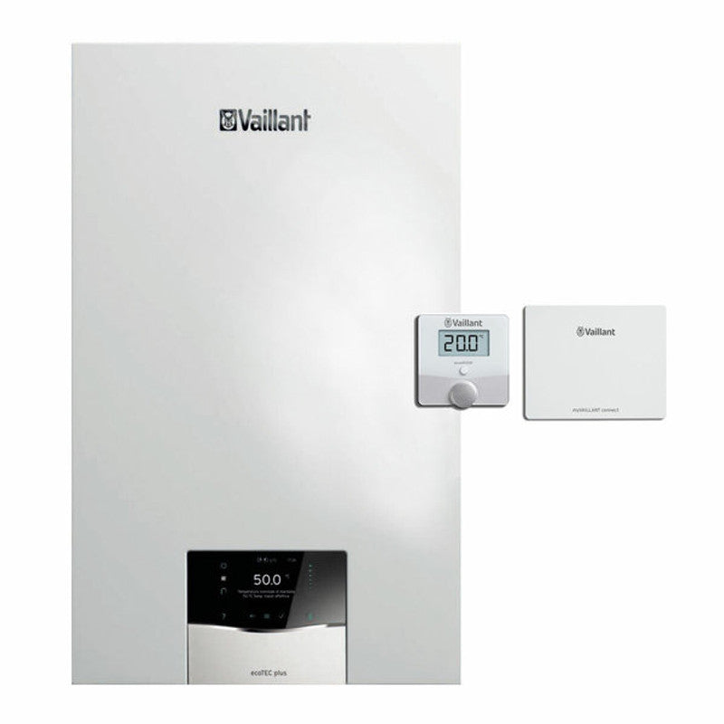 Vaillant ecoTEC plus VMW 30 CS/1-5 geschlossener Kammer-Brennwertkessel 30 kW m