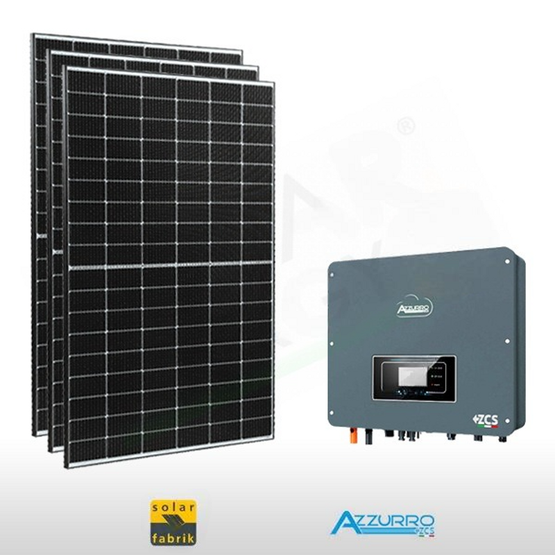 Solar Fabrik PHOTOVOLTAIK-KIT 6,1 KW SOLARFABRIK – ZCS FÜR DIE LAGERUNG VORBEREITET