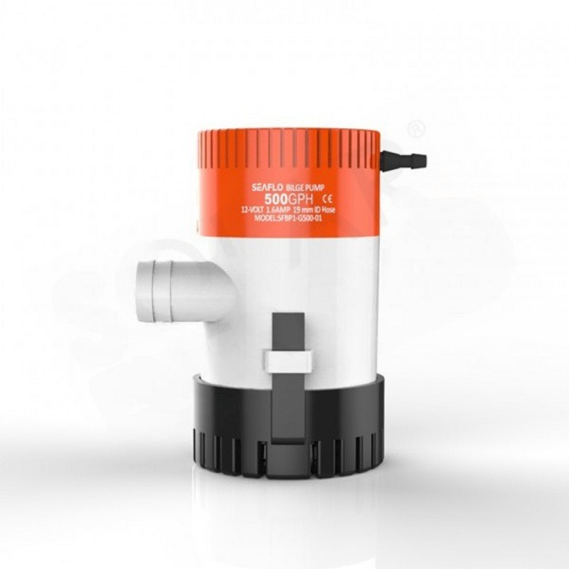 SEAFLO BILGENPUMPE 500 GPH 24V 30 L/M 1824 L/H