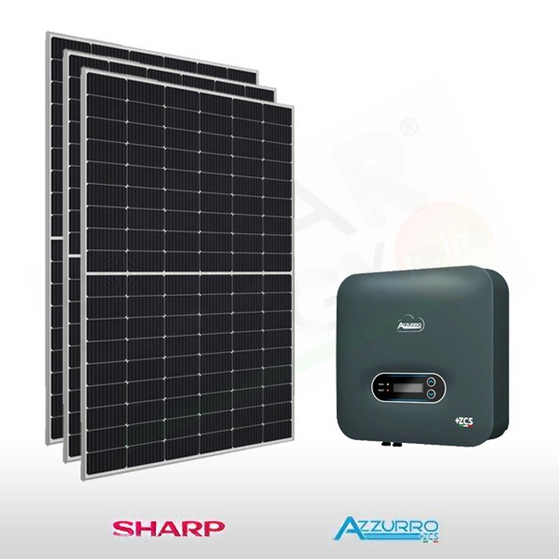 Sharp PHOTOVOLTAIK-KIT 6,2 KW SHARP – ZCS