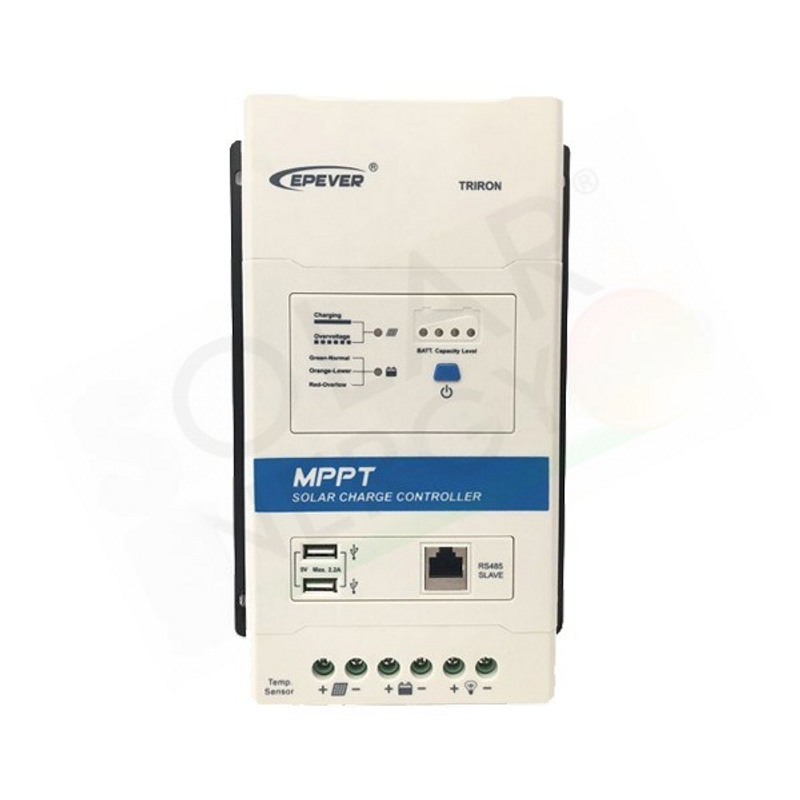 EP SOLAR TRIRON 1206N-BU – LADEREGLER MPPT 10A 12/24V MIT DB1-ANZEIGE
