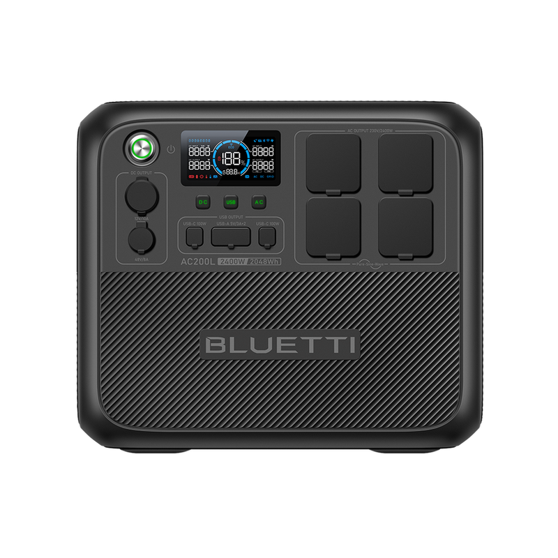 BLUETTI AC200L Tragbares Kraftwerk | 2400W 2048Wh