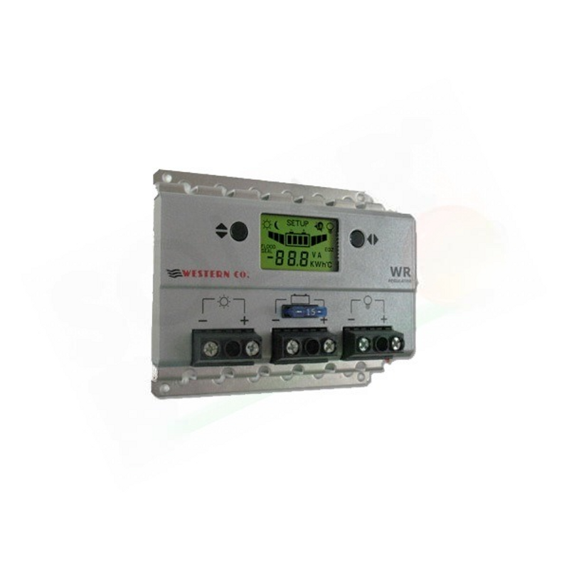 WESTERN CO WR10 – LCD-PWM-LADEREGLER 12/24 VDC MAX. 10 A + CREP.