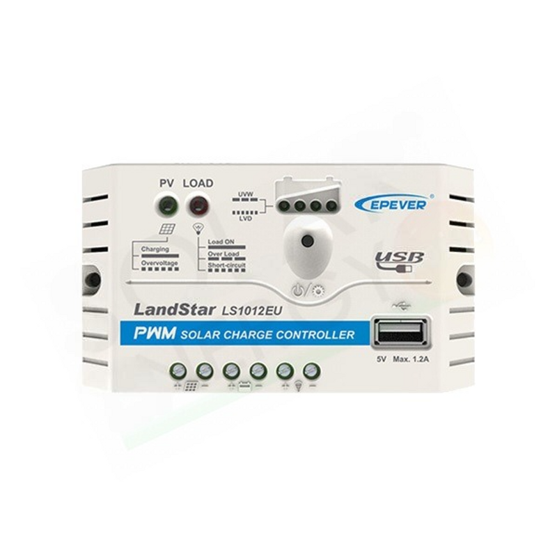 EP SOLAR LANDSTAR EU LS1012EU – PWM-LADECONTROLLER 12V 10A USB