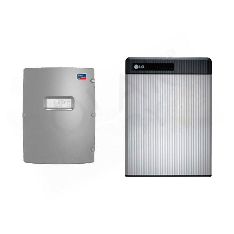 SMA LG-SPEICHERKIT – SUNNY ISLAND 6-KW-WECHSELRICHTER UND 12-KWH-RESU-BATTERIE