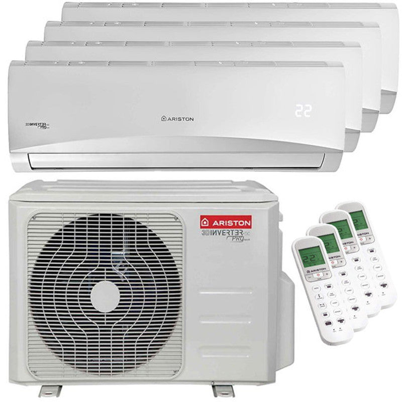 Ariston PRIOS R32 Split-Quad-Klimaanlage 12000+12000+12000+12000 BTU invertiert