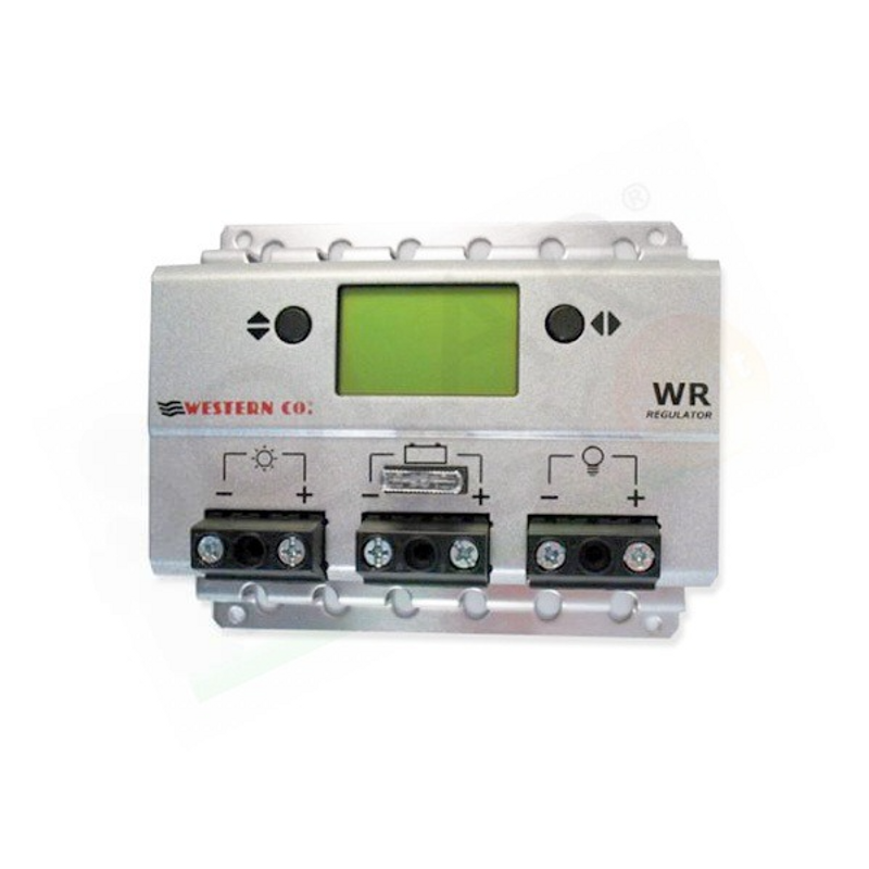 WESTERN CO WR 20 – LCD-PWM-LADECONTROLLER 12/24 VDC MAX.20 IN DER DÄMMERUNG