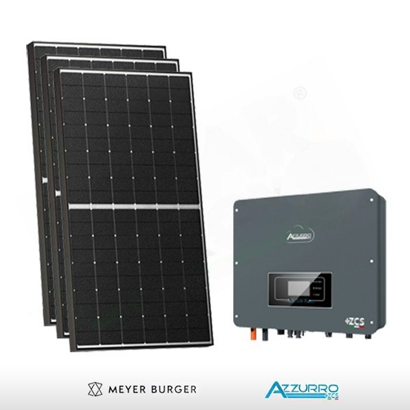 Meyer Burger 3 KW PHOTOVOLTAIK-KIT MEYER BURGER – ZCS FÜR DIE LAGERUNG VORBEREITET