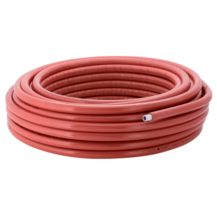 Tubo Geberit Mepla Therm Mehrschichtrohr Ø20x6 mit 6 mm Isoliermantel - Zum Heizen