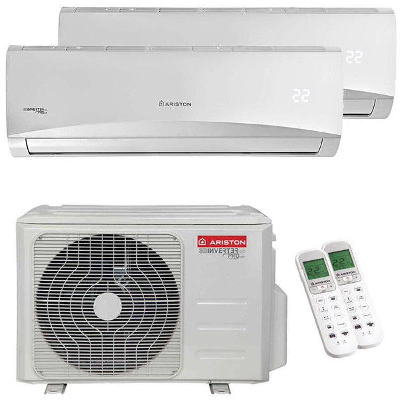 Ariston PRIOS Dual-Split-Klimaanlage 12000+12000 BTU Inverter R32 A+ es-Einheit
