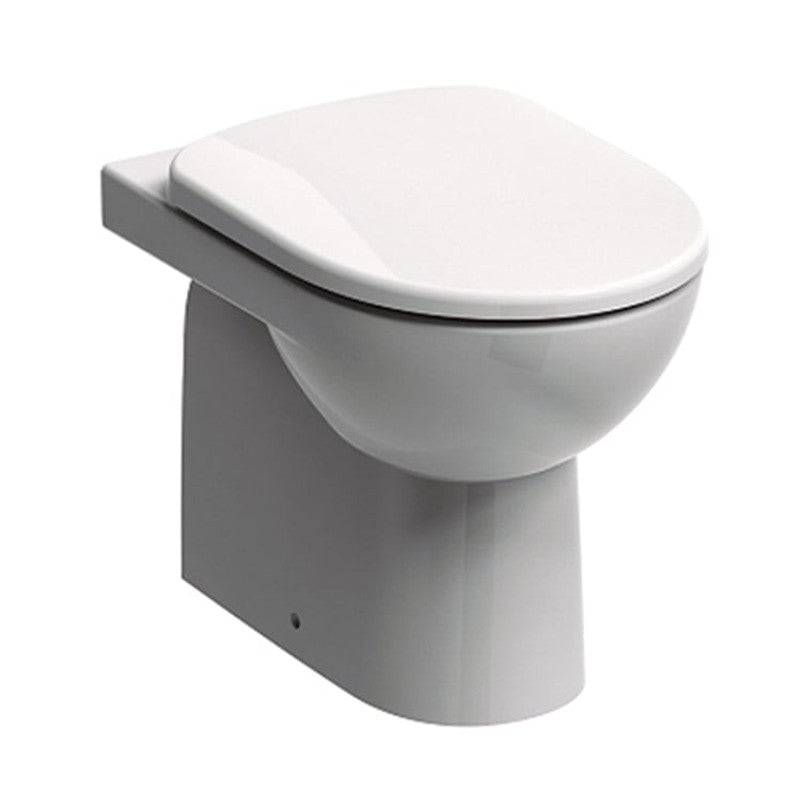 Vaso Geberit Selnova Stand-Wand-WC in glänzendem Weiß