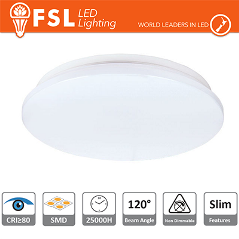 Deckenleuchte LED-Deckenleuchte 13W 5700K 120° 26x5,5cm CRI80