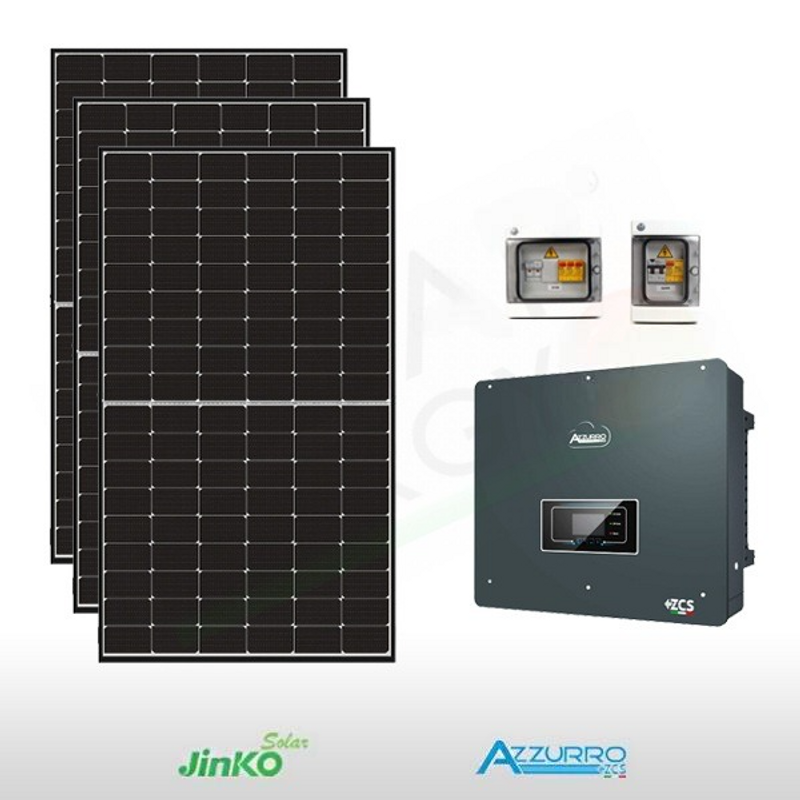 Jinko Solar PHOTOVOLTAIK-KIT 8,5 kW JINKO SOLAR – ZCS FÜR DIE LAGERUNG VORBEREITET