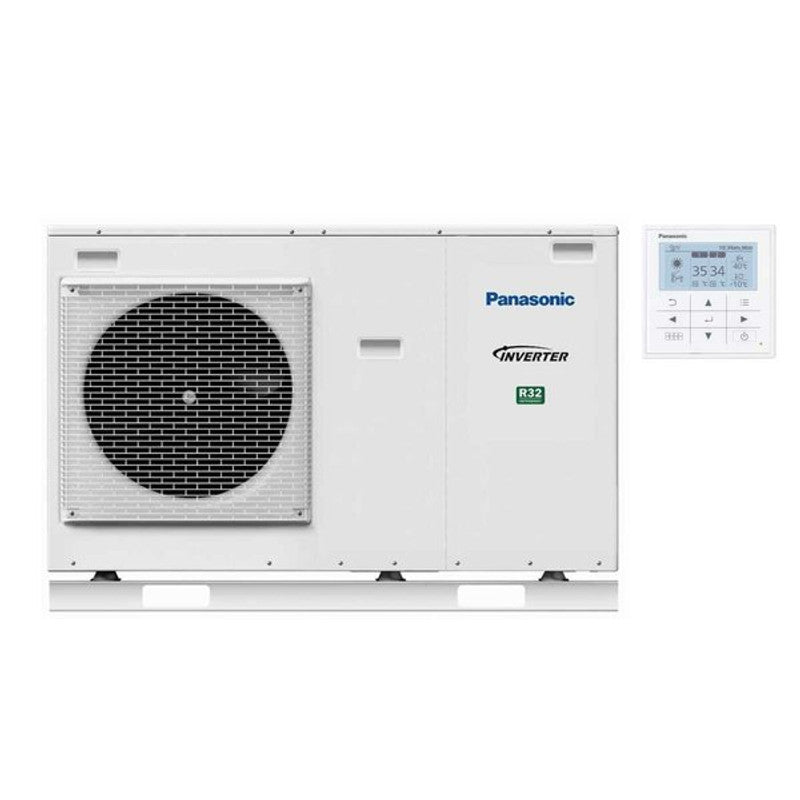 Panasonic Aquarea Luft-Wasser-Wärmepumpe 7 kW Monoblock einphasig R32 A+++