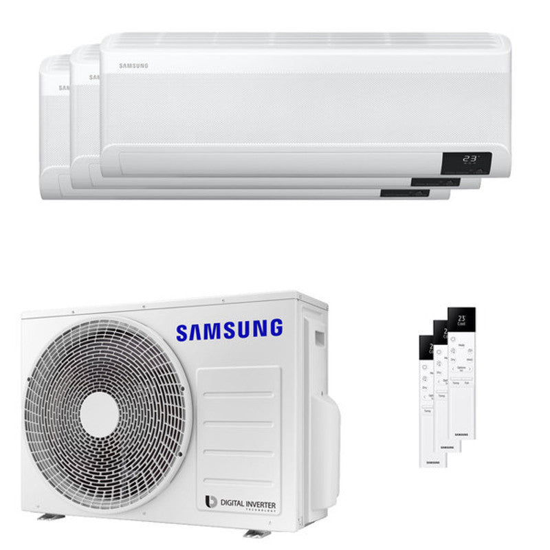 Samsung Windfree Elite 2023 Test-Split-Klimaanlage 7000+7000+9000 BTU invertiert