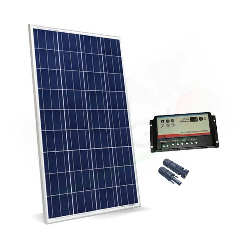 Solar-Kit CAMPER-SOLAR-KIT 150W 12V – 150W-MODUL UND 10A-DUAL-BATTERIEREGLER