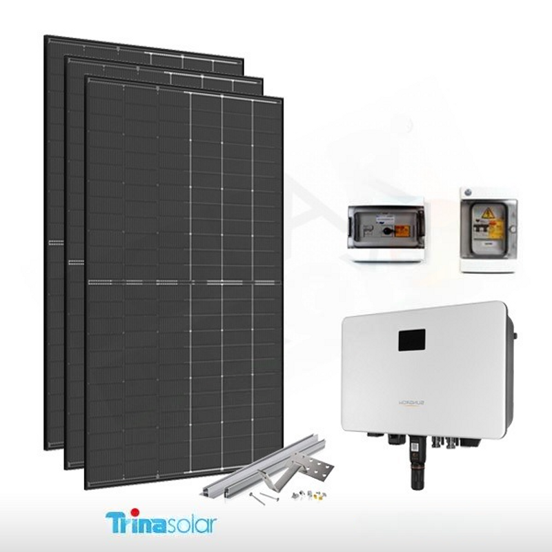 Trina Solar PHOTOVOLTAIK-KIT 3,4 KW TRINA SOLAR – SUNGROW (KOMPLETT)