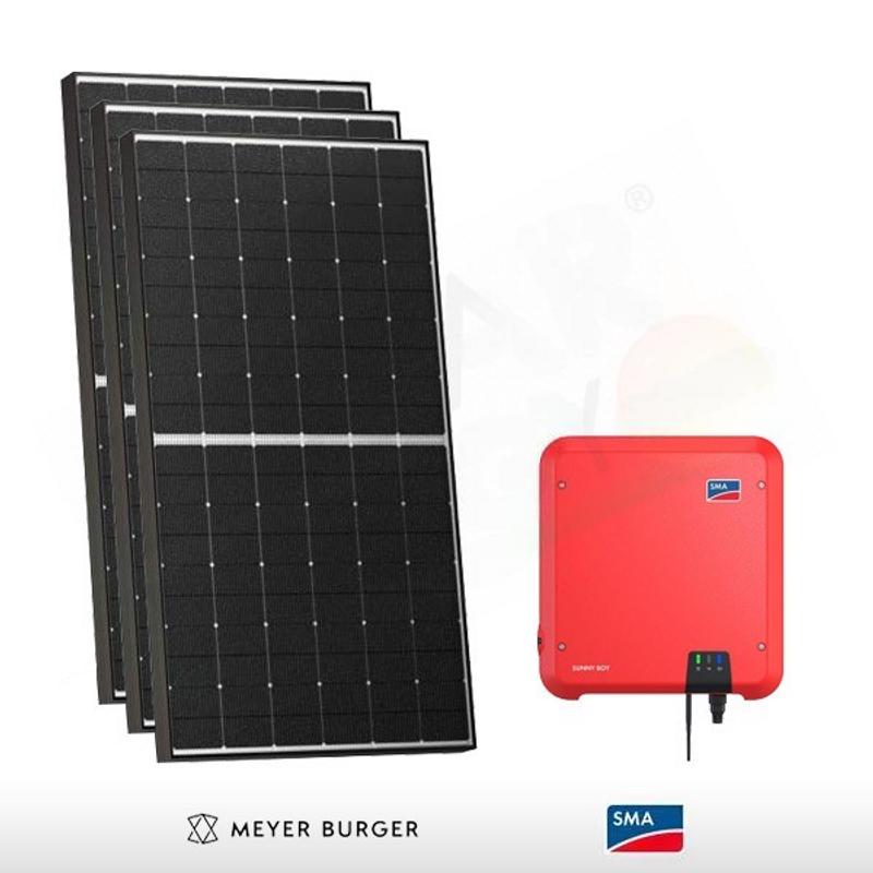 Meyer Burger PHOTOVOLTAIK-KIT 3 kW MEYER BURGER – SMA