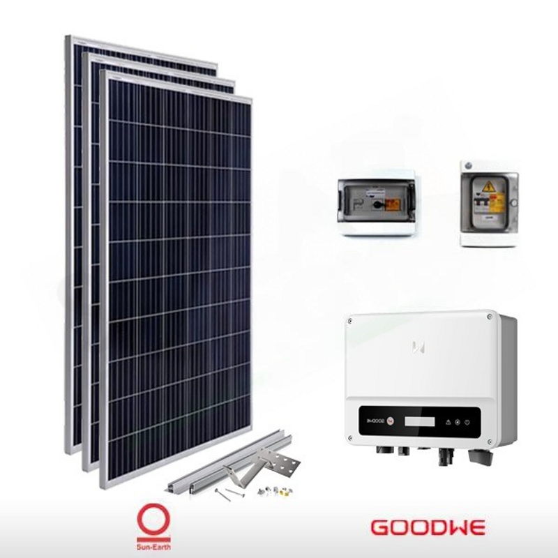 Goodwe PHOTOVOLTAIK-KIT 1,1 KW SONNE-ERDE – GOODWE (KOMPLETT)