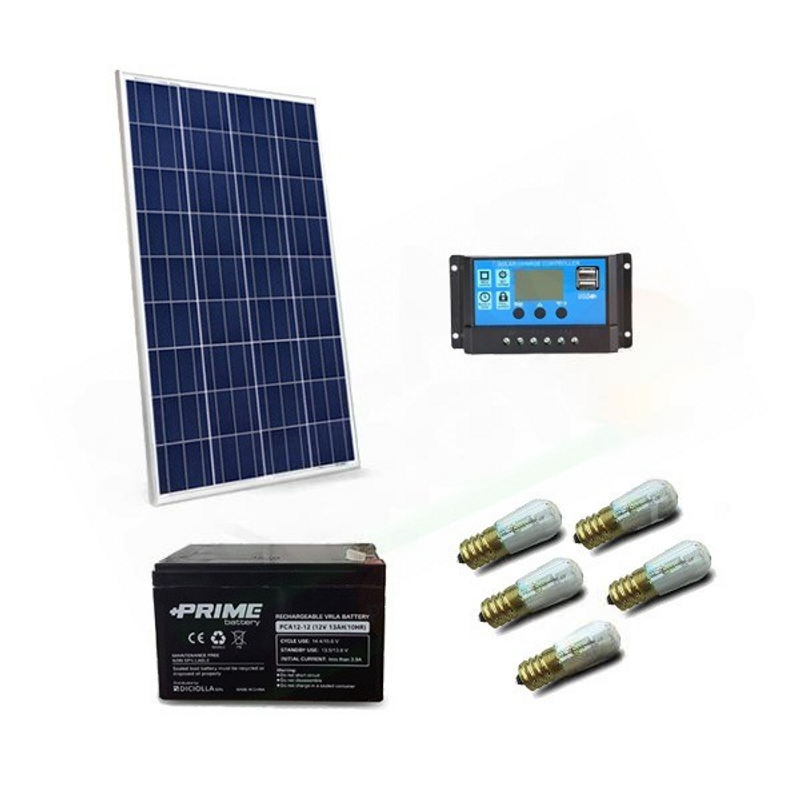 Solar-Kit SOLAR-VOTIVE-KIT 20W LED-PHOTOVOLTAIK-PANEL
