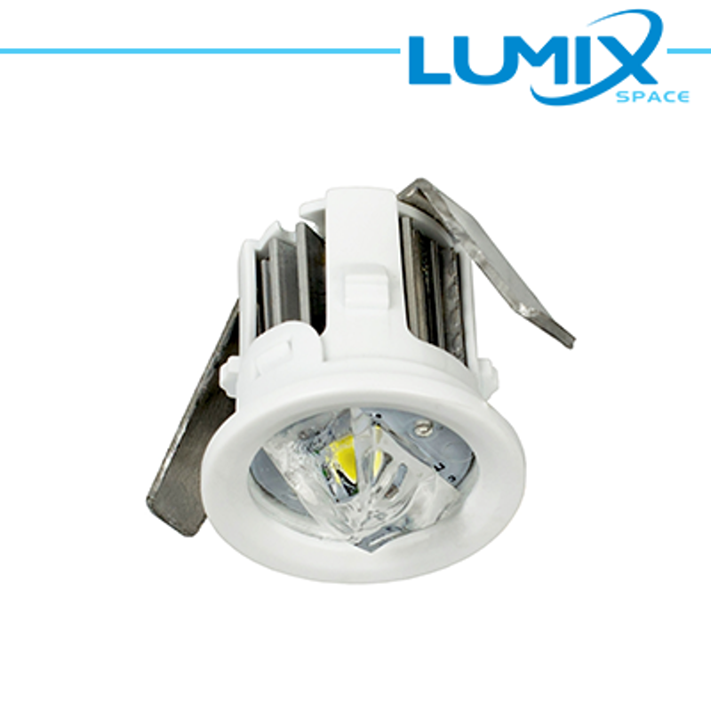 Micro Notfall-Mikrospot 1W LED 170lm IP20 3 Stunden SE