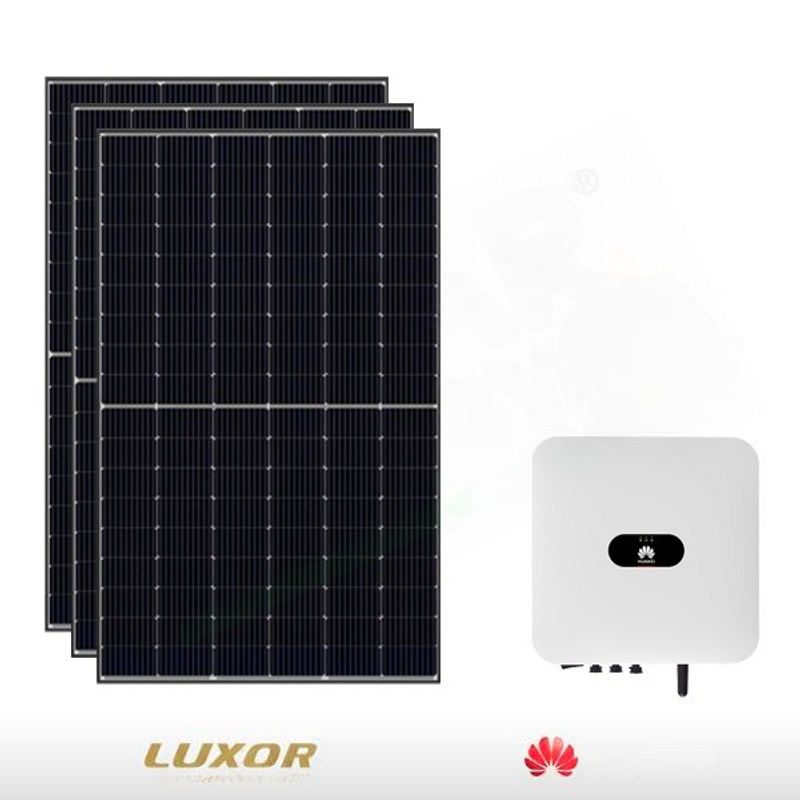Huawei PHOTOVOLTAIK-KIT 3,3 KW LUXOR – HUAWEI FÜR DIE LAGERUNG VORBEREITET