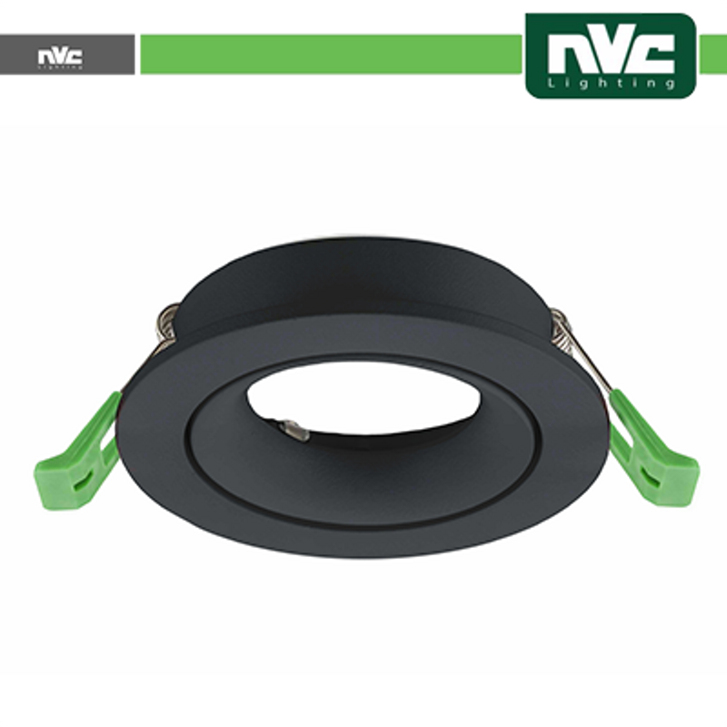 Ring Verstellbare Ringmutter, 75-mm-Loch, SCHWARZE FARBE