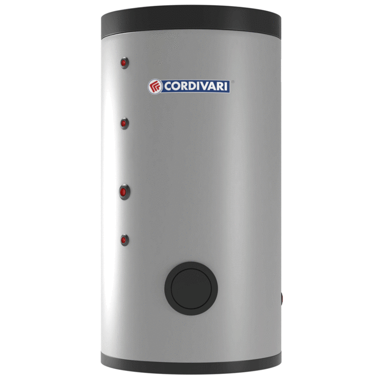 Bollitore ACS Cordivari BOLLY 2 XL WB Kessel mit 2 festen Wärmetauschern 500 Liter