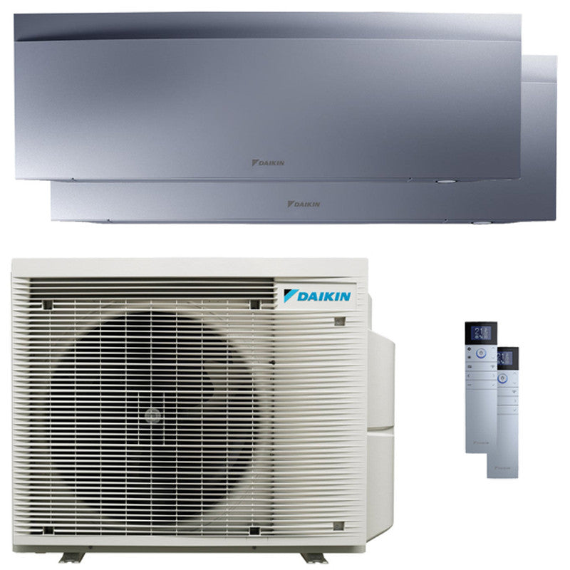 Daikin Emura 3 Dual-Split-Klimaanlage 7000+12000 BTU Inverter A++ WLAN-Einheit