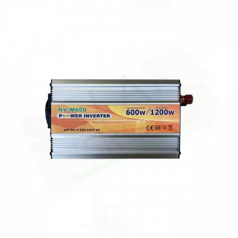 NV SOLAR NV-M600 – MODIFIZIERTER SINUSWECHSELRICHTER 600 W 24 V 230 V