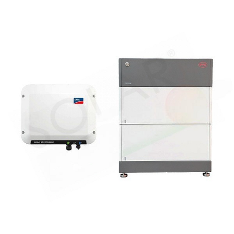 SMA BYD STORAGE KIT – SB STORAGE 2,5 KW WECHSELRICHTER UND HVS 5 KWH BATTERIE