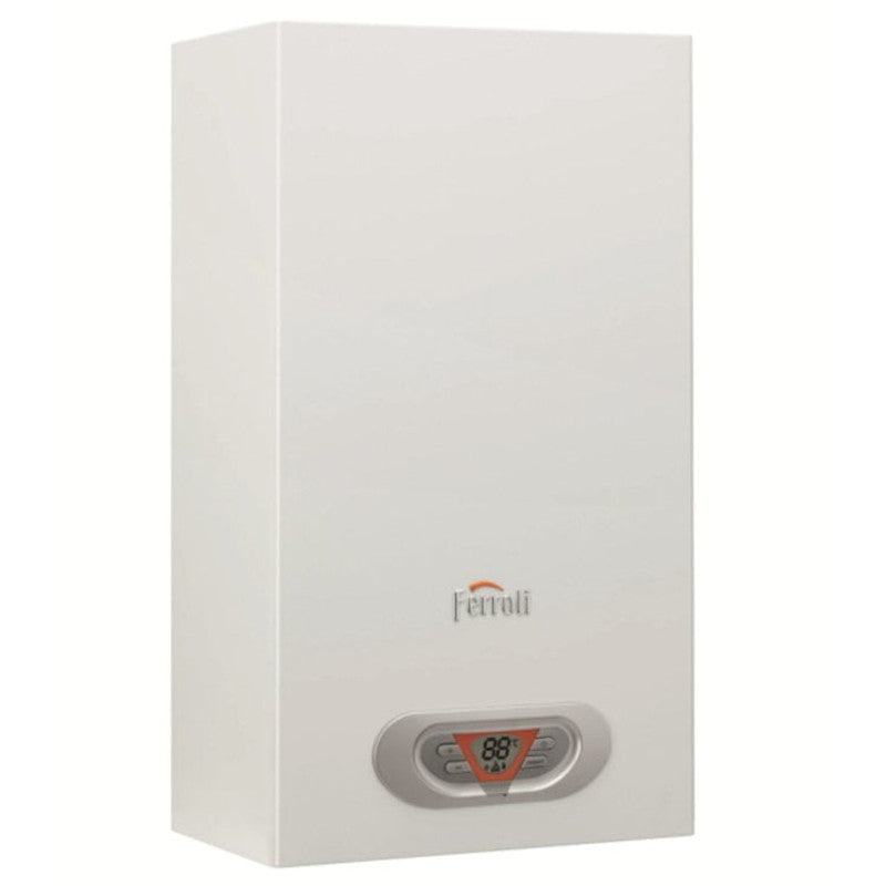 Ferroli Sky eco 14 f Gas-Durchlauferhitzer mit versiegelter Kammer 14 l/min. gpl
