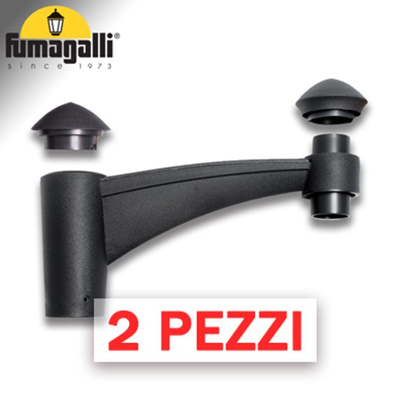 2x MIDIPILAR SYSTEM 1L SCHWARZ