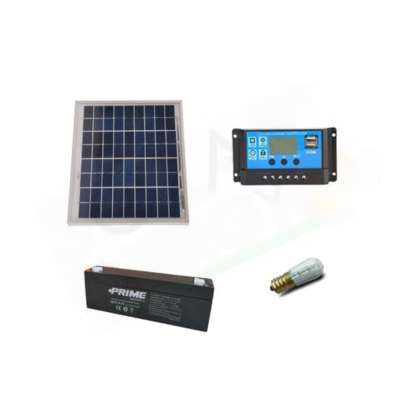 Solar-Kit SOLAR-VOTIVE-KIT 5W 1 LED-LAMPE MIT TWILIGHT