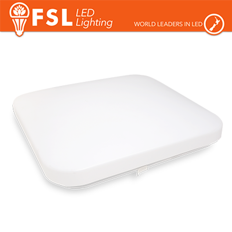 Deckenleuchte Quadratische LED-Deckenleuchte IP20 25W 4000K 33x6,8cm