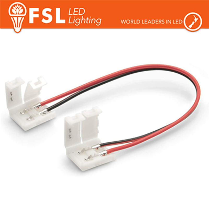 Steckverbinder 2END-Schnellverbinder für 10 mm einfarbige LED-Streifen