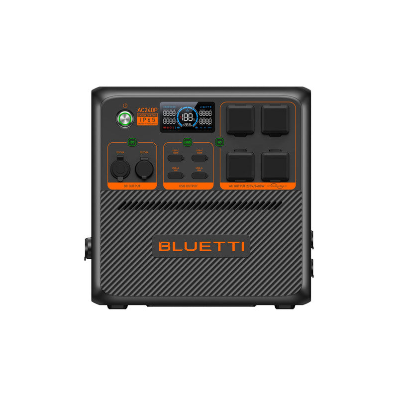 BLUETTI AC240P Tragbares Kraftwerk | 2.400 W 1.843 Wh