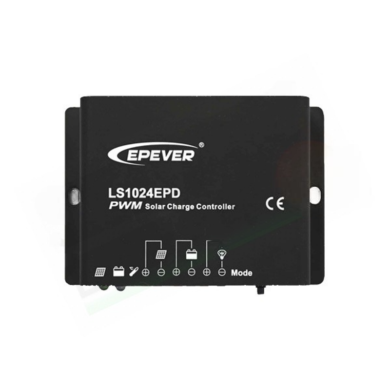 EP SOLAR LANDSTAR LS1024EPD IP67 – LADEREGLER PWM 12/24V 10A FÜR EXTERNE
