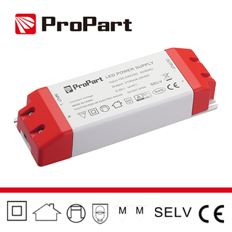 Netzteil IP20-Netzteil 24 V, 150 W, 6,25 A. Größe: 205 x 71 x 35 mm