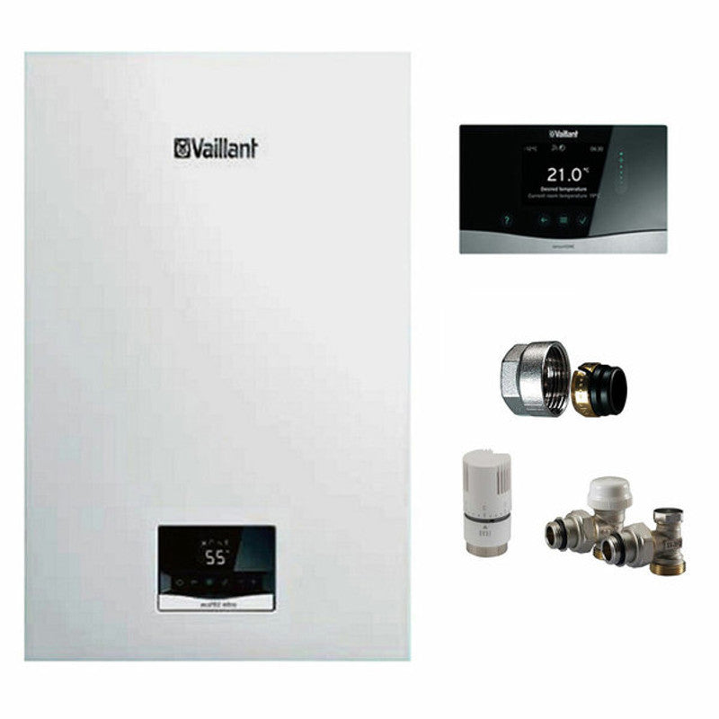 Vaillant EcoTEC intro 18 kW Methan-Brennwertkessel + SensoHom Thermostat